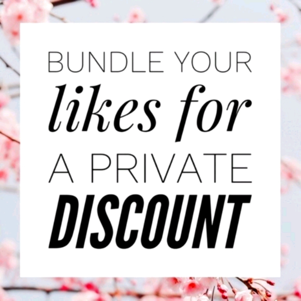 Messenge me for bundles and reasonable offers.